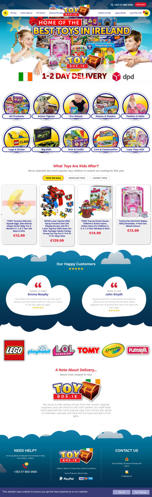 toybox the best of children's toys in ireland