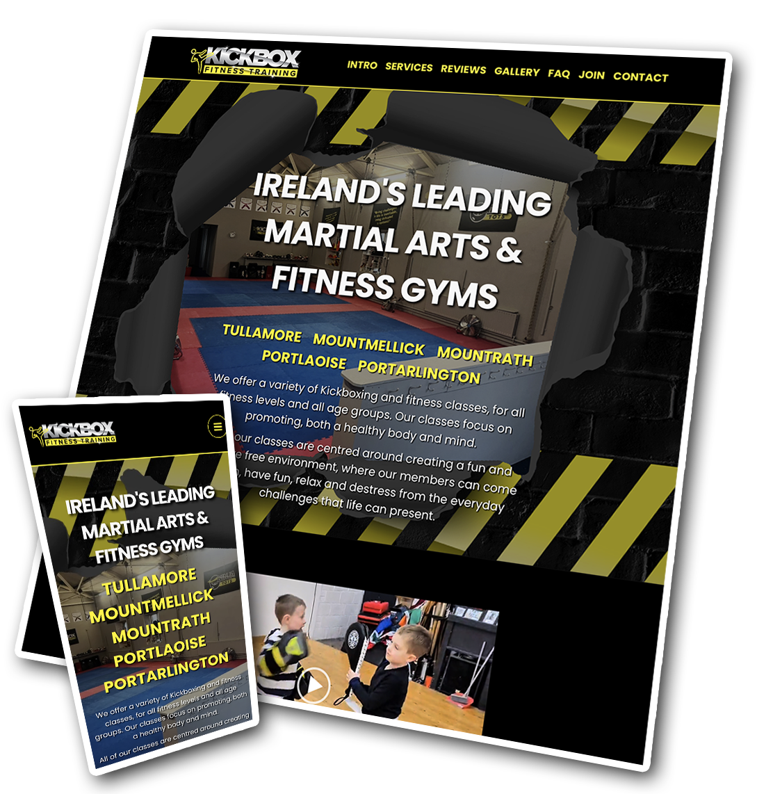 snazzy kickbox frontpage