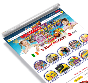 snazzy website mockup toybox