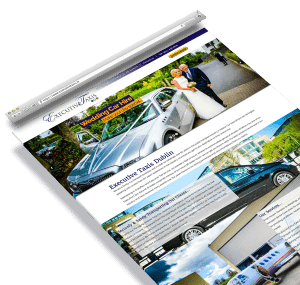 Executive Taxis 3D Browser Mockup